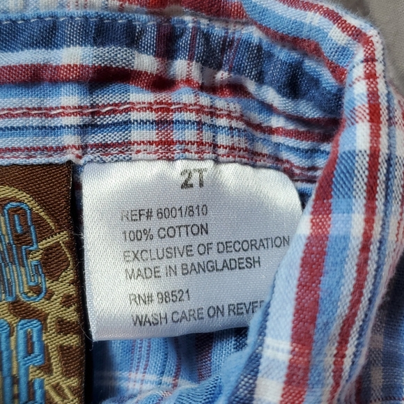 Button Down and Jean Shorts Bundle - Picture 3 of 5